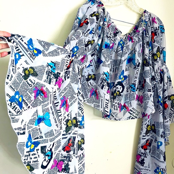 Print Blouse - Picture 3 of 3